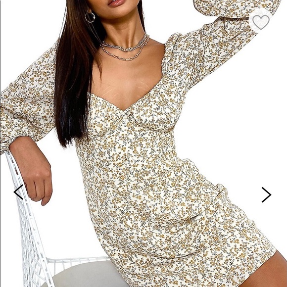 Floral Button Through Dress - Picture 2 of 3